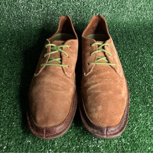 Ocean Minded Mens 9.5 Brown Hemp Suede Hobo Low Top Chukka Beach Shoes main image 11